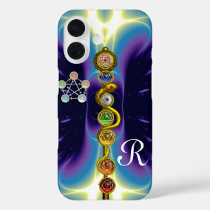 ROD OF ASCLEPIUS 7 CHAKRAS,YOGA ,SPIRITUAL ENERGY iPhone 16 CASE