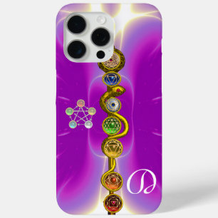 ROD OF ASCLEPIUS 7 CHAKRAS,YOGA ,SPIRITUAL ENERGY iPhone 15 PRO MAX CASE