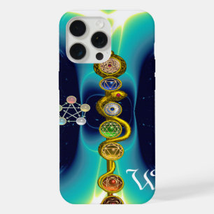 ROD OF ASCLEPIUS 7 CHAKRAS,YOGA ,SPIRITUAL ENERGY iPhone CASE