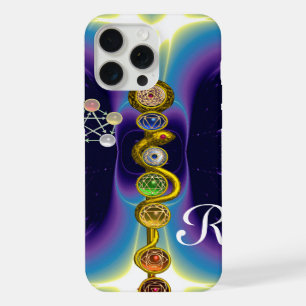 ROD OF ASCLEPIUS 7 CHAKRAS,YOGA ,SPIRITUAL ENERGY iPhone CASE