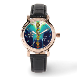 ROD OF ASCLEPIUS 7 CHAKRAS,YOGA ,SPIRITUAL ENERGY WATCH