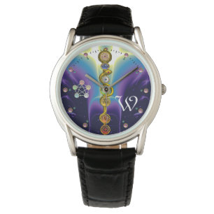 ROD OF ASCLEPIUS 7 CHAKRAS,YOGA ,SPIRITUAL ENERGY WATCH