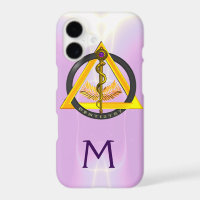 ROD OF ASCLEPIUS DENTIST DENTISTRY MONOGRAM