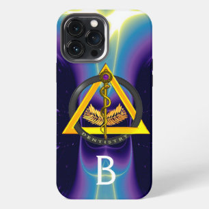 ROD OF ASCLEPIUS DENTIST DENTISTRY MONOGRAM iPhone 13 PRO MAX CASE