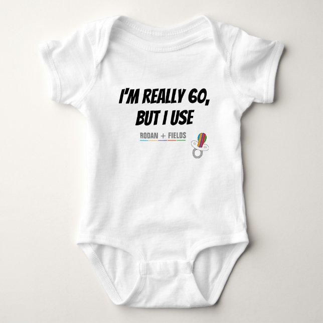 Rodan and Fields baby clothing Bodysuit (Front)
