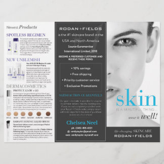 Rodan and Fields Tri-Fold Brochure
