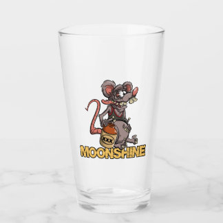 Roddy Rat Fink Style Moonshine #2 Cartoon Glass
