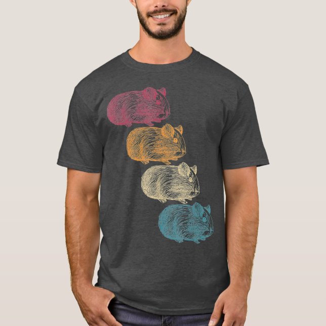 Rodent Animal Pet Hamster Lover Hamster T-Shirt (Front)