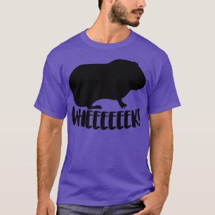 Rodent Cavies Cavy Lovers Guinea Pig Owners Wheeee T-Shirt