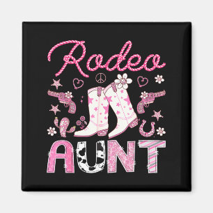 Rodeo Aunt Nk Cowgirl Western Coquette Birthday Gi Magnet