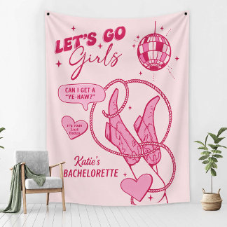Rodeo Bachelorette Party Nash Bach Tapestry