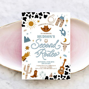 Rodeo Birthday Invitation Western Theme