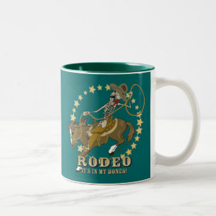 Rodeo Bones Two-Tone Coffee Mug