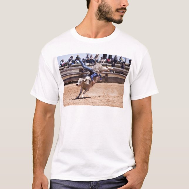 Rodeo Bucking Bull T-Shirt (Front)