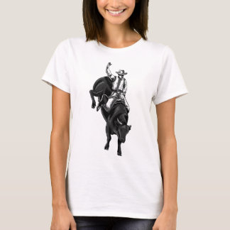 Rodeo Bull Rider For Cowboys Horseback Riding Hors T-Shirt