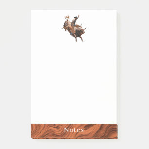 Rodeo Bull Rider Post-it Notes