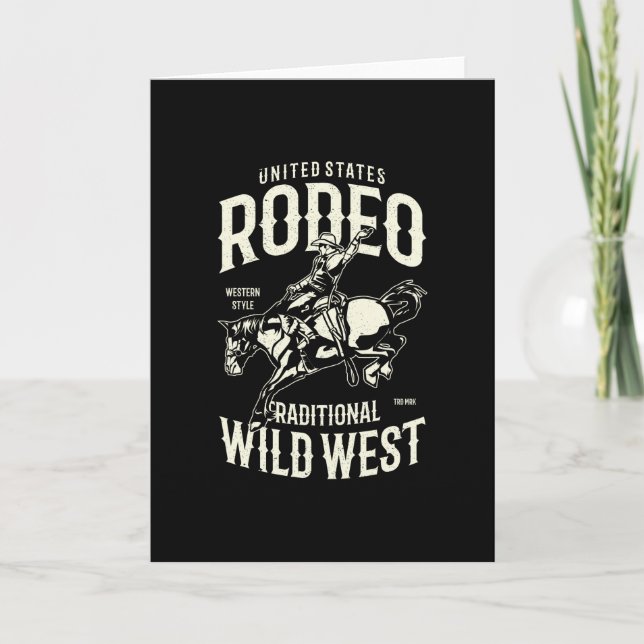 Rodeo Card (Front)