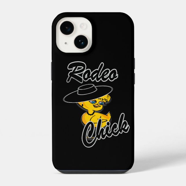 Rodeo Chick #4 iPhone Case (Back)