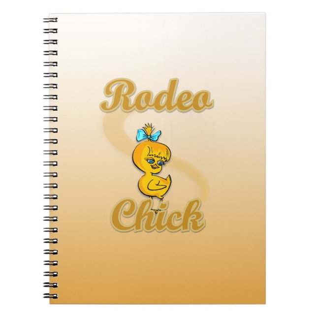 Rodeo Chick Notebook (Front)