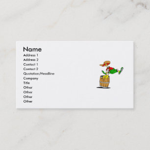 Rodeo Clown Business Card
