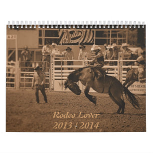 Rodeo Cowboy Calendar