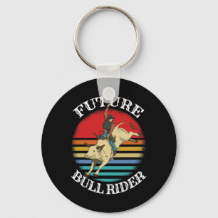 Rodeo Cowboy Cowgirl Barrel Racing Roping Horsebac Key Ring