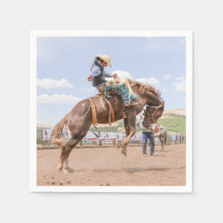 Rodeo cowboy western print napkins