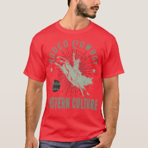 Rodeo Cowboy Western Style T-Shirt