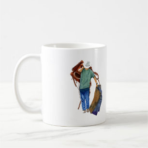 Rodeo Cowboy With Tack Coffee Mug
