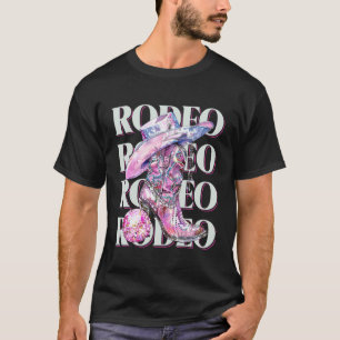 Rodeo Cowgirl Country Concert Outfit Disco Western T-Shirt