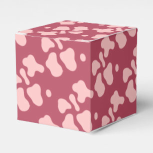 Rodeo Cowgirl Pink cowprint baby Shower Favour Box