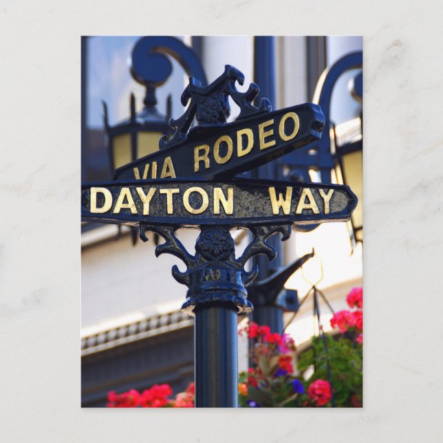Rodeo Drive Postcard (Front)