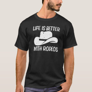 Rodeo For Men Women Rodeo Equestrian Sport Horse T-Shirt