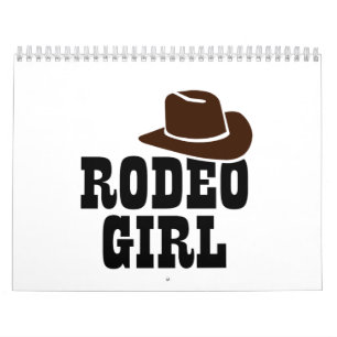 Rodeo girl calendar