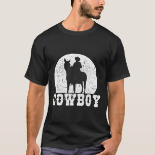 Rodeo Horse Rider Cowboy Horseback Riding Graphic T-Shirt