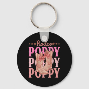 Rodeo ppy nk Boots Coquette Cowgirl Birthday Party Key Ring