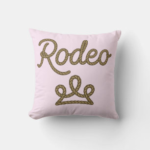 Rodeo Princess Country Western Tiara Crown Cushion
