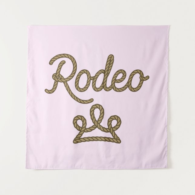 Rodeo Princess Country Western Tiara Crown Tapestry (Front)