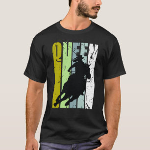 Rodeo Queen Barrel Racing Race Racer Women Cowgirl T-Shirt