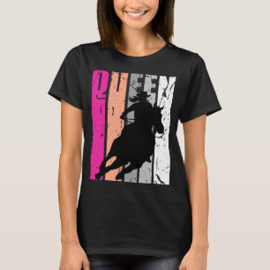 Rodeo Queen Barrel Racing Race Racer Women Cowgirl T-Shirt