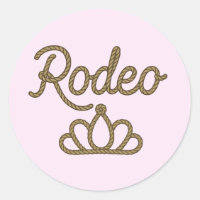 Rodeo Queen Country Western Tiara Crown Pink