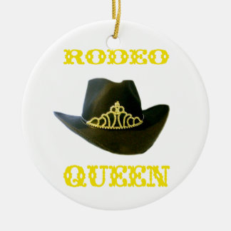 Rodeo Queen Customisable Ornament
