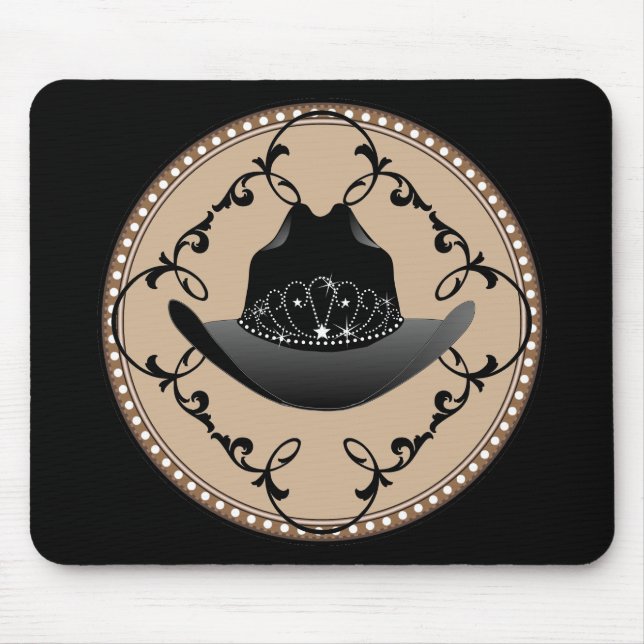Rodeo Queen Western Mousepad (Front)
