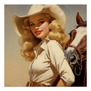 Rodeo Romance Elegance: Wild West Whispers Poster