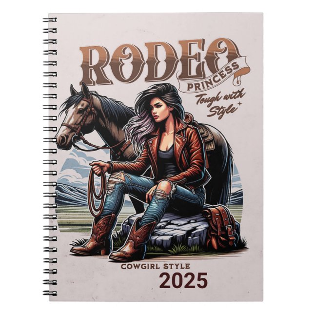 Rodeo Royalty Notebook (Front)