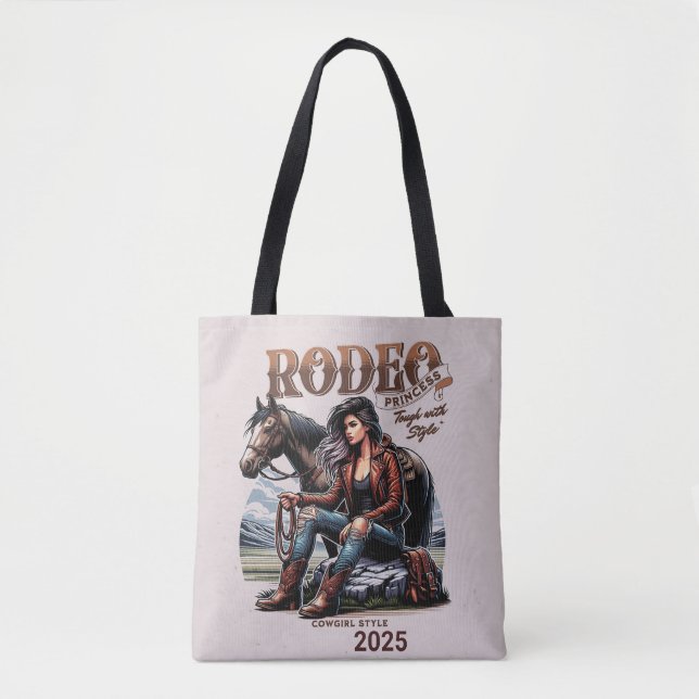 Rodeo Royalty Tote Bag (Front)