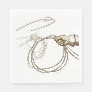 Rodeo Theme Napkin