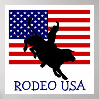 RODEO USA POSTER
