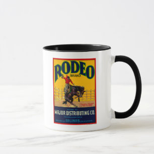 Rodeo Vegetable LabelSalinas, CA Mug