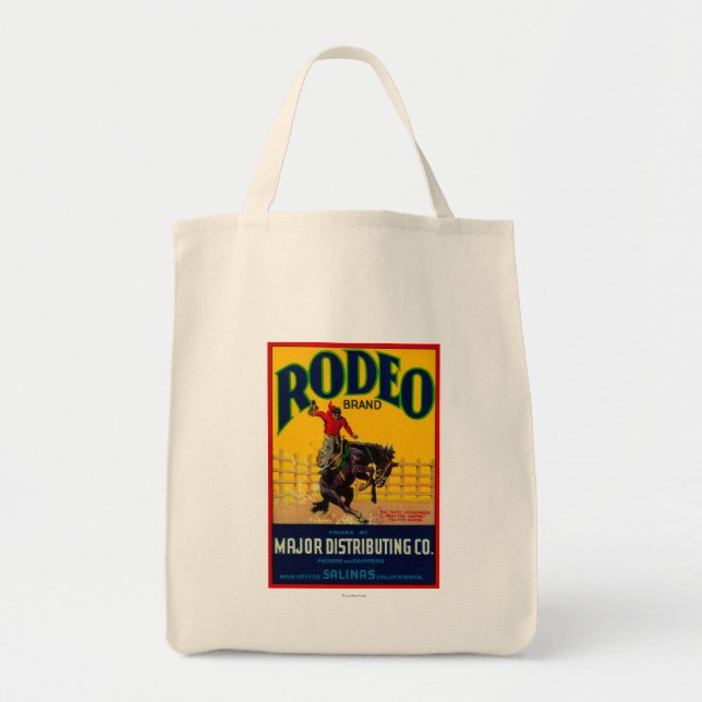 Rodeo Vegetable LabelSalinas, CA Tote Bag (Front)